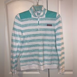 Women’s Vineyard Vines Teal quarter zip